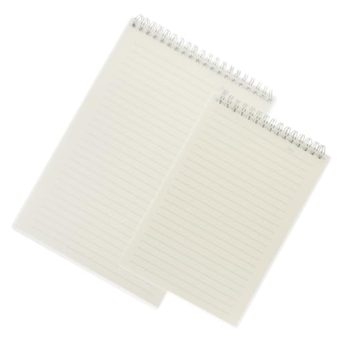 PLAFOPE 2 Stück Spiralnotizbuch und Liniert Dickes Langlebig und Praktisch für Büro Schule und Studium Spiralgebundenes Schreibheft für Schüler und Berufstätige PLAFOPE 2 Stück Spiralnotizbuch und Liniert Dickes Langlebig und Praktisch für Büro Schule und Studium Spiralgebundenes Schreibheft für Schüler und Berufstätige von PLAFOPE