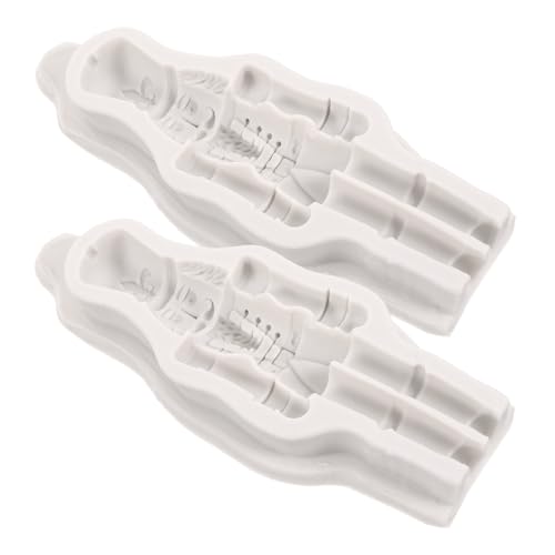 PLAFOPE 2 Stück Weihnachts-Soldaten Silikonform für DIY Bastelprojekte Robuste Epoxidharz Gießform Graue Soldatenfigur für Kreative Weihnachtsdekoration und Handgefertigte PLAFOPE 2 Stück Weihnachts-Soldaten Silikonform für DIY Bastelprojekte Robuste Epoxidharz Gießform Graue Soldatenfigur für Kreative Weihnachtsdekoration und Handgefertigte von PLAFOPE