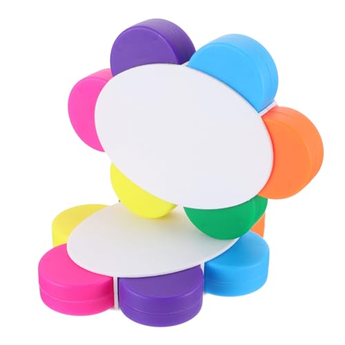 PLAFOPE 2 Stücke Petal Shaped Textmarker Fluoreszierende Marker in Farben Leuchtende Highlights für Schule und Büro Kreative Blütenform Geruchsneutral Flüssigkeitsfest Langlebig und PLAFOPE 2 Stücke Petal Shaped Textmarker Fluoreszierende Marker in Farben Leuchtende Highlights für Schule und Büro Kreative Blütenform Geruchsneutral Flüssigkeitsfest Langlebig und von PLAFOPE