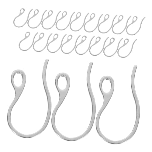 PLAFOPE 20 Stück Ohrhaken für Schmuckherstellung Flexible Ohrdrähte Leicht Langlebig Rostfrei Komfortabel Diy Ohrring Zubehör für Alltag und Besondere Anlässe PLAFOPE 20 Stück Ohrhaken für Schmuckherstellung Flexible Ohrdrähte Leicht Langlebig Rostfrei Komfortabel Diy Ohrring Zubehör für Alltag und Besondere Anlässe von PLAFOPE