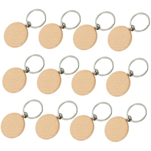 PLAFOPE 20 Stück Teiliges Blanko Holzschlüsselanhänger aus Buchenholz Beschriftbar Bemalen Robuste DIY Schlüsselringe für Personalisierte Gravuren Rustikaler Holzanhänger für PLAFOPE 20 Stück Teiliges Blanko Holzschlüsselanhänger aus Buchenholz Beschriftbar Bemalen Robuste DIY Schlüsselringe für Personalisierte Gravuren Rustikaler Holzanhänger für von PLAFOPE