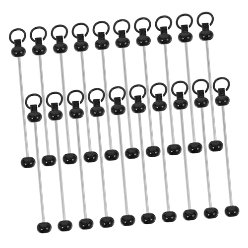 PLAFOPE 20 Stück Teiliges DIY Schlüsselanhänger aus Schwarzer Metallstange Stabile Blanke Beaded Keychain Rohlinge zum Basteln Individueller Schlüsselanhänger Modisch und Vielseitig für PLAFOPE 20 Stück Teiliges DIY Schlüsselanhänger aus Schwarzer Metallstange Stabile Blanke Beaded Keychain Rohlinge zum Basteln Individueller Schlüsselanhänger Modisch und Vielseitig für von PLAFOPE