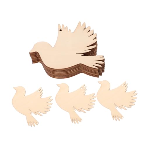 PLAFOPE 20 Stück Teiliges Holzanhänger zum Basteln mit Hanfseil Naturbelassene Tauben Holzausschnitte DIY Holzornamente für Hochzeitsdeko Geburtstagsfeiern und Weihnachtsdekoration PLAFOPE 20 Stück Teiliges Holzanhänger zum Basteln mit Hanfseil Naturbelassene Tauben Holzausschnitte DIY Holzornamente für Hochzeitsdeko Geburtstagsfeiern und Weihnachtsdekoration von PLAFOPE