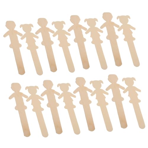 PLAFOPE 20 Stück Teiliges Holzfiguren Bastelstäbe Naturbelassen Sicher Geschliffen zum Bemalen und Dekorieren für Jungen und Mädchen DIY Kreativset für Halloween Bastelideen Holzfiguren PLAFOPE 20 Stück Teiliges Holzfiguren Bastelstäbe Naturbelassen Sicher Geschliffen zum Bemalen und Dekorieren für Jungen und Mädchen DIY Kreativset für Halloween Bastelideen Holzfiguren von PLAFOPE