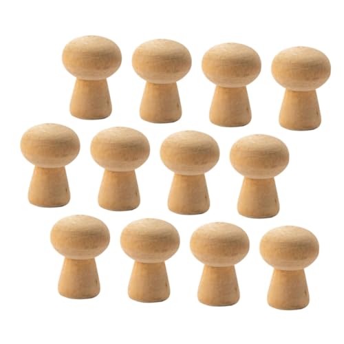 PLAFOPE 20 Stück Teiliges Khakifarbene Holzpilzfiguren Kinderpuzzle Bemalbare Holzpilz deko Fördert Kreativität und Bastelfähigkeiten Glatte Oberfläche für DIY malprojekte als PLAFOPE 20 Stück Teiliges Khakifarbene Holzpilzfiguren Kinderpuzzle Bemalbare Holzpilz deko Fördert Kreativität und Bastelfähigkeiten Glatte Oberfläche für DIY malprojekte als von PLAFOPE