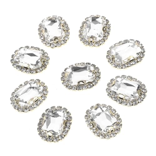 PLAFOPE 20 Stück Teiliges Kleine Glas Strasssteine zum Aufnähen Glitzernde DIY Dekoration für Kleidung und Stoffe Stabile Bastel Schmucksteine für Kreative Nähprojekte PLAFOPE 20 Stück Teiliges Kleine Glas Strasssteine zum Aufnähen Glitzernde DIY Dekoration für Kleidung und Stoffe Stabile Bastel Schmucksteine für Kreative Nähprojekte von PLAFOPE