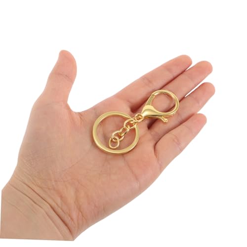 PLAFOPE 20 Stück Teiliges Metall Lobster Claw Karabinerhaken mit Kette Sicherer Verschluss Kompakt und Leicht für DIY Schlüsselanhänger Schmuckherstellung und Bastelprojekte PLAFOPE 20 Stück Teiliges Metall Lobster Claw Karabinerhaken mit Kette Sicherer Verschluss Kompakt und Leicht für DIY Schlüsselanhänger Schmuckherstellung und Bastelprojekte von PLAFOPE