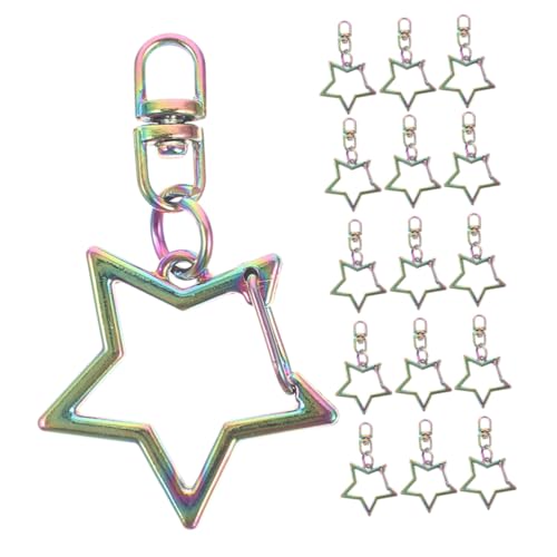 PLAFOPE 20 Stück Teiliges Stern-schlüsselanhänger aus Robustem Zinklegierung Drehbarer Schnappverschluss Stilvoller Fünfzackiger Karabiner für Taschen Lanyards und Diy-zubehör Langlebig PLAFOPE 20 Stück Teiliges Stern-schlüsselanhänger aus Robustem Zinklegierung Drehbarer Schnappverschluss Stilvoller Fünfzackiger Karabiner für Taschen Lanyards und Diy-zubehör Langlebig von PLAFOPE
