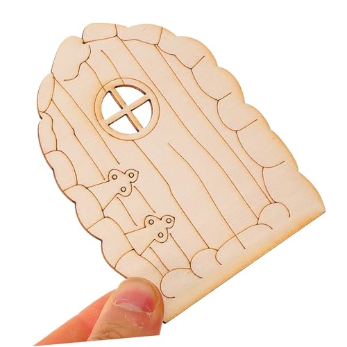 PLAFOPE 20 Stück Teiliges Unbehandelte Holz feentüren für DIY Gartendekoration Langlebig und Robust Vielseitig als Miniatur fairydoor für Garten Baumstumpf Puppenhaus Personalisierbar mit PLAFOPE 20 Stück Teiliges Unbehandelte Holz feentüren für DIY Gartendekoration Langlebig und Robust Vielseitig als Miniatur fairydoor für Garten Baumstumpf Puppenhaus Personalisierbar mit von PLAFOPE