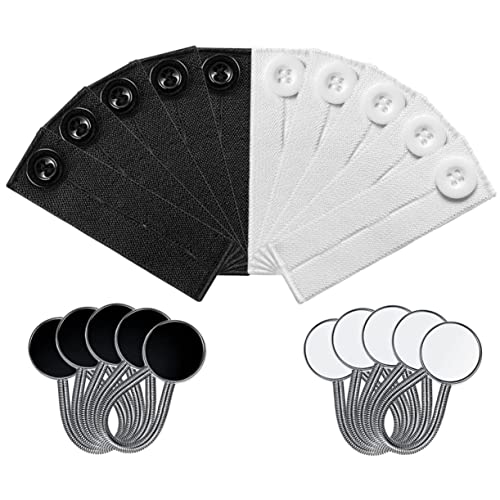 PLAFOPE 20 Stück Teiliges Verstellbare Knopfverlängerungen Eisen Jeansbund und Hemdkragen Extender für Damen und Schwangere Einfache DIY Hosenbund Erweiterung ohne Nähen PLAFOPE 20 Stück Teiliges Verstellbare Knopfverlängerungen Eisen Jeansbund und Hemdkragen Extender für Damen und Schwangere Einfache DIY Hosenbund Erweiterung ohne Nähen von PLAFOPE