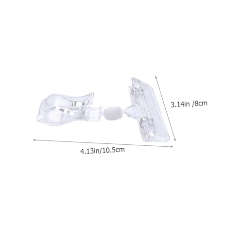 PLAFOPE 20 Stück Transparente Drehbare Preisschildhalter Multi use Sign Holder Klammern für Supermarkt Regal Anzeige Klar Verstellbar Vielseitig für Einzelhandel und Werbung PLAFOPE 20 Stück Transparente Drehbare Preisschildhalter Multi use Sign Holder Klammern für Supermarkt Regal Anzeige Klar Verstellbar Vielseitig für Einzelhandel und Werbung von PLAFOPE