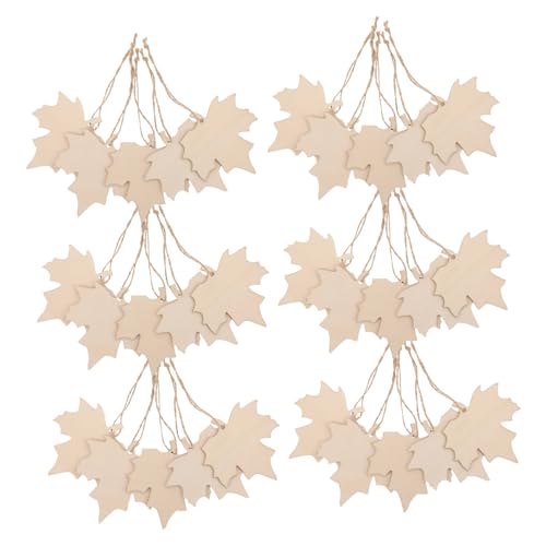 PLAFOPE 200 Stück Ahornblatt Holzanhänger Unbehandelte Herbstdekoration Natürliche DIY Holzblätter Ornamente Leicht Aufhängbar Für Innen Außen Festliche Herbstgestaltung PLAFOPE 200 Stück Ahornblatt Holzanhänger Unbehandelte Herbstdekoration Natürliche DIY Holzblätter Ornamente Leicht Aufhängbar Für Innen Außen Festliche Herbstgestaltung von PLAFOPE