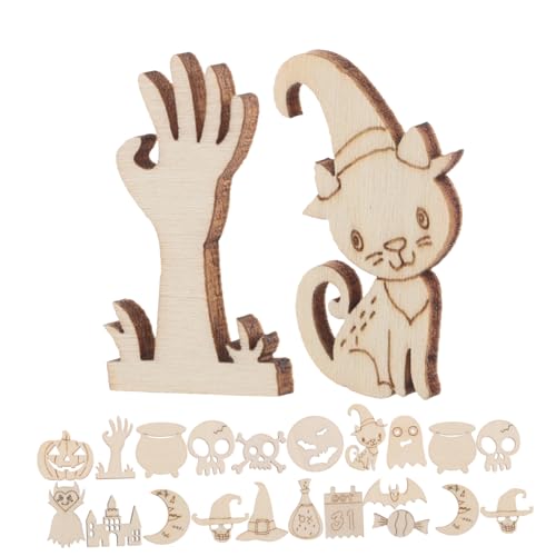 PLAFOPE 200 Stück DIY Oder Maldekorationen Unfertige Vorräte Trick Treat Kinderanhänger Basteln Halloween Totenkopf Basteln Taschen Dekor Zum Bemalen Anhänger Ausschnitt PLAFOPE 200 Stück DIY Oder Maldekorationen Unfertige Vorräte Trick Treat Kinderanhänger Basteln Halloween Totenkopf Basteln Taschen Dekor Zum Bemalen Anhänger Ausschnitt von PLAFOPE