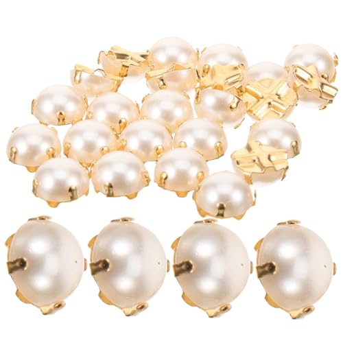 PLAFOPE 200 Stück Halbkreis krallenperlen DIY Bekleidungszubehör Handgenähte Perlenverzierung für Elegante Kleidungsdekoration und Schmuckherstellung PLAFOPE 200 Stück Halbkreis krallenperlen DIY Bekleidungszubehör Handgenähte Perlenverzierung für Elegante Kleidungsdekoration und Schmuckherstellung von PLAFOPE