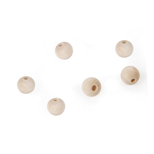 PLAFOPE 200 Stück Natürliche Holzperlen Rund Glatt DIY Schmuckperlen Bastelperlen Holz Abstandsperlen für Armbänder Halsketten Schlüsselanhänger Basteln PLAFOPE 200 Stück Natürliche Holzperlen Rund Glatt DIY Schmuckperlen Bastelperlen Holz Abstandsperlen für Armbänder Halsketten Schlüsselanhänger Basteln von PLAFOPE