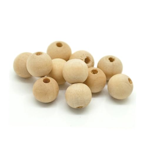 PLAFOPE 200 Stück Natürliche Runde Holzperlen Hochwertige Bastelperlen mit Glatter Oberfläche Vielseitige Schmuck und DIY Zwischenperlen für Handarbeiten und Fädelprojekte PLAFOPE 200 Stück Natürliche Runde Holzperlen Hochwertige Bastelperlen mit Glatter Oberfläche Vielseitige Schmuck und DIY Zwischenperlen für Handarbeiten und Fädelprojekte von PLAFOPE