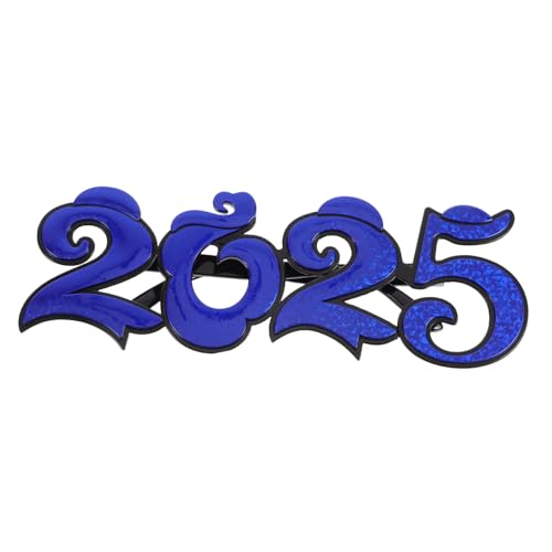PLAFOPE 2025 Brille Party Silber Vorabend Frohes Neues Jahr Brille 2025 Rahmen Brillen 2025 Gläser Brillen-requisiten Für Das Neue Jahr 2025 Runden Kind Brillenklasse 2025 Auge Blue Stk PLAFOPE 2025 Brille Party Silber Vorabend Frohes Neues Jahr Brille 2025 Rahmen Brillen 2025 Gläser Brillen-requisiten Für Das Neue Jahr 2025 Runden Kind Brillenklasse 2025 Auge Blue Stk von PLAFOPE