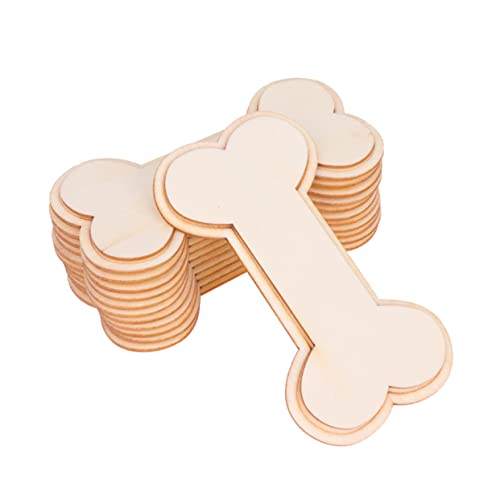 PLAFOPE 24 Stück Unfertige Holz Knochen Ausschnitte zum Bemalen oder Dekorieren DIY Bastelmaterial für Kunstprojekte Holzornamente für Kreative Gestaltungen PLAFOPE 24 Stück Unfertige Holz Knochen Ausschnitte zum Bemalen oder Dekorieren DIY Bastelmaterial für Kunstprojekte Holzornamente für Kreative Gestaltungen von PLAFOPE