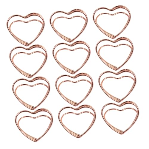 PLAFOPE 25 Stück Herzform Tischkartenhalter aus Metall Robuste Memo Clips für Hochzeiten Geburtstage und Feiern Vielseitige Fotoständer für Platzkarten Notizen und Karten PLAFOPE 25 Stück Herzform Tischkartenhalter aus Metall Robuste Memo Clips für Hochzeiten Geburtstage und Feiern Vielseitige Fotoständer für Platzkarten Notizen und Karten von PLAFOPE