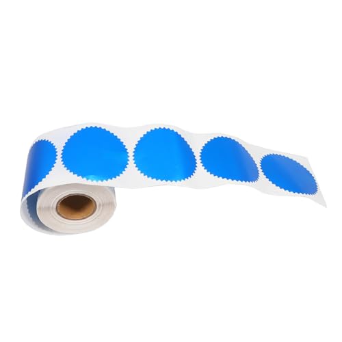 PLAFOPE 250Stücke Blaue Geprägte Aufkleber für Hochzeitseinladungen und Zertifikate Selbstklebend mit Gezackten Kanten für Sichere Versiegelung und Vielseitige Anwendung Scrapbooking PLAFOPE 250Stücke Blaue Geprägte Aufkleber für Hochzeitseinladungen und Zertifikate Selbstklebend mit Gezackten Kanten für Sichere Versiegelung und Vielseitige Anwendung Scrapbooking von PLAFOPE