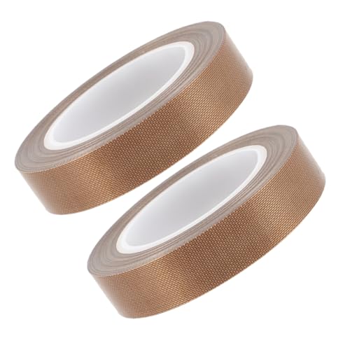 PLAFOPE 2Rollen Hochtemperatur Ptfe Klebeband Selbstklebendes Vakuumversiegelungsband für Hitzeschutz Isolierung für Vakuumiergeräte Industrielle Anwendungen PLAFOPE 2Rollen Hochtemperatur Ptfe Klebeband Selbstklebendes Vakuumversiegelungsband für Hitzeschutz Isolierung für Vakuumiergeräte Industrielle Anwendungen von PLAFOPE