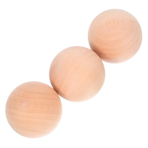 PLAFOPE 3 STÜCKE Unlackierte Holz kugeln Ø Natürliche Glatte Massive aus Unbehandeltem Holz für Basteln DIY dekoration Weihnachtskugeln Vielseitig Verwendbar PLAFOPE 3 STÜCKE Unlackierte Holz kugeln Ø Natürliche Glatte Massive aus Unbehandeltem Holz für Basteln DIY dekoration Weihnachtskugeln Vielseitig Verwendbar von PLAFOPE