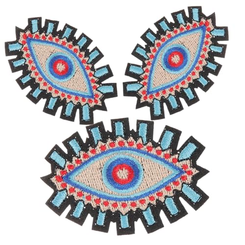 PLAFOPE 3 Stück DIY Bügelbilder Alien Auge Patches Selbstklebend und Bestickte Kleidung Aufnäher Langlebige Hautfreundliche Stoffapplikationen für Jacken Hüte Rucksäcke und Pullover PLAFOPE 3 Stück DIY Bügelbilder Alien Auge Patches Selbstklebend und Bestickte Kleidung Aufnäher Langlebige Hautfreundliche Stoffapplikationen für Jacken Hüte Rucksäcke und Pullover von PLAFOPE