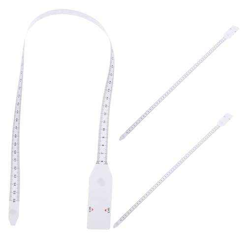 PLAFOPE 3 Stück Teiliges Flexibles Maßband zum Nähen Einziehbar Weiches Bandmaß für Kopfumfang und Armumfang Präzise Kalibrierung Tragbar Geruchlos Sicher und Kratzfrei PLAFOPE 3 Stück Teiliges Flexibles Maßband zum Nähen Einziehbar Weiches Bandmaß für Kopfumfang und Armumfang Präzise Kalibrierung Tragbar Geruchlos Sicher und Kratzfrei von PLAFOPE