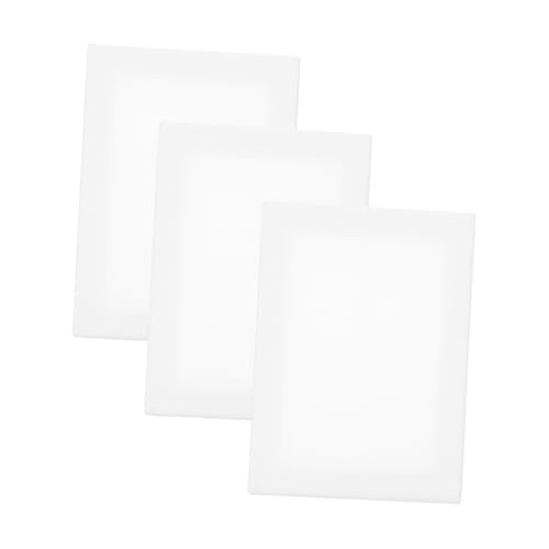 PLAFOPE 3 Stück Teiliges Leinwandpaneele aus Baumwolle Handgefertigte Ölgemälde Boards Strapazierfähige Malgründe für Öl und Acrylfarben für Anfänger und Kunstschaffende PLAFOPE 3 Stück Teiliges Leinwandpaneele aus Baumwolle Handgefertigte Ölgemälde Boards Strapazierfähige Malgründe für Öl und Acrylfarben für Anfänger und Kunstschaffende von PLAFOPE