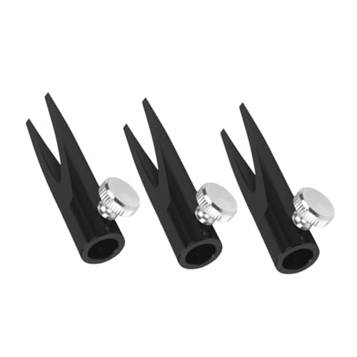 PLAFOPE 3 Stück Teiliges Metall-makeup-anspitzer U-förmige Schlitze Aluminiumlegierung Ergonomisch Robust und Sicher für Augenbrauen Eyelinerstifte für Künstler Schüler und Reisen von PLAFOPE
