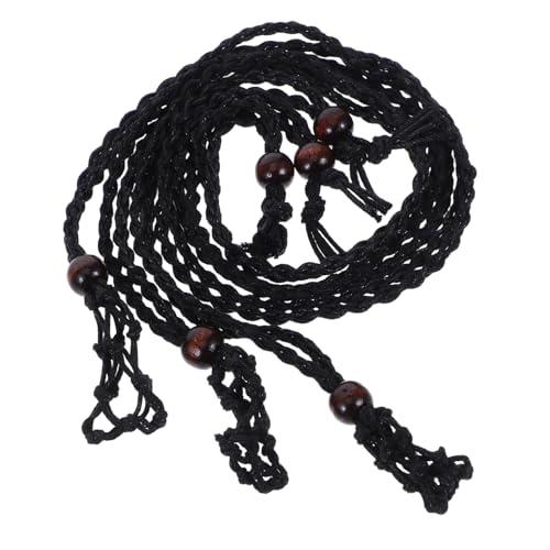 PLAFOPE 3 Stück Verstellbare Handgewebte Halskettenkordel mit Leerem Steinhalter Leichter Kristallkäfig für DIY anhänger Komfortabel und Sicher für Damen und Herren PLAFOPE 3 Stück Verstellbare Handgewebte Halskettenkordel mit Leerem Steinhalter Leichter Kristallkäfig für DIY anhänger Komfortabel und Sicher für Damen und Herren von PLAFOPE
