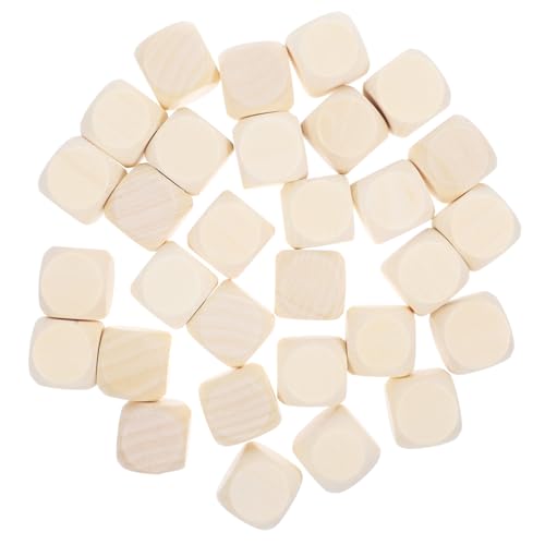 PLAFOPE 30 Stück Große Naturbelassene Holzwürfel Blanke Bastelwürfel für DIY Malprojekte Holzklötzchen Gleichmäßig Geschnitten Robust und Glatt zum Bemalen PLAFOPE 30 Stück Große Naturbelassene Holzwürfel Blanke Bastelwürfel für DIY Malprojekte Holzklötzchen Gleichmäßig Geschnitten Robust und Glatt zum Bemalen von PLAFOPE