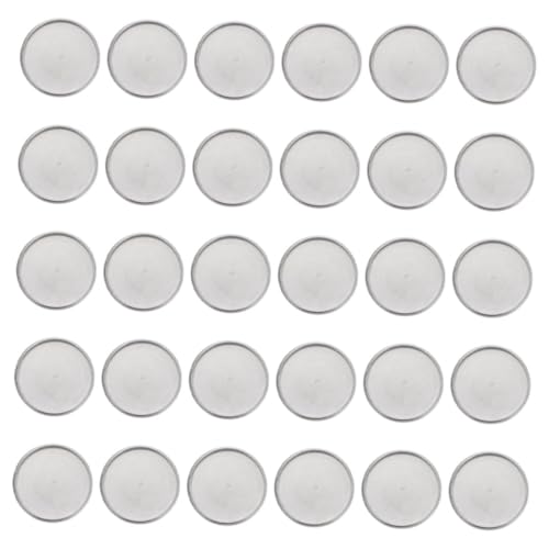 PLAFOPE 30 Stück Runde Anstecknadeln Mit Tablett: Diy-broschenbasis Aus Metall Mit Sicherheitsverschluss Für Die Schmuckherstellung, Ansteckblumen, Taschen Und Bekleidungsdekoration PLAFOPE 30 Stück Runde Anstecknadeln Mit Tablett: Diy-broschenbasis Aus Metall Mit Sicherheitsverschluss Für Die Schmuckherstellung, Ansteckblumen, Taschen Und Bekleidungsdekoration von PLAFOPE