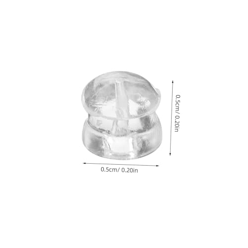 PLAFOPE 30 Stück Silikon Ohrstecker Verschlüsse Flexibel Sicher Transparente Ohrring Stopper für Damen Weiche Schmuck Ersatzteile für Ohrstecker Einfach Anzuwenden und Langlebig PLAFOPE 30 Stück Silikon Ohrstecker Verschlüsse Flexibel Sicher Transparente Ohrring Stopper für Damen Weiche Schmuck Ersatzteile für Ohrstecker Einfach Anzuwenden und Langlebig von PLAFOPE