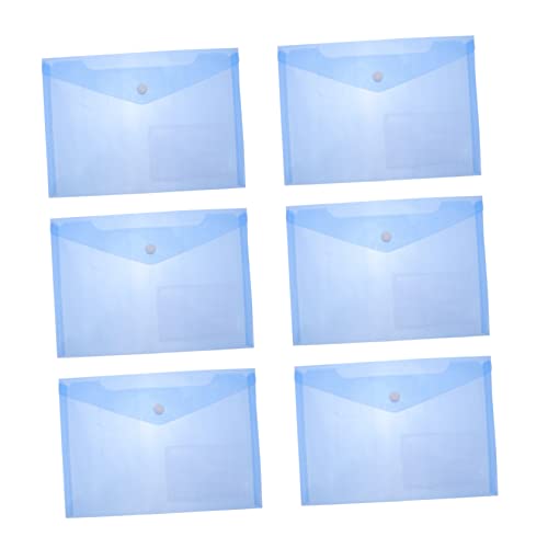 PLAFOPE 30 Stück Transparente Dokumententaschen aus Kunststoff mit Druckknopf Wiederverwendbare Aufbewahrungslösungen für Büro Schule und Reisen PLAFOPE 30 Stück Transparente Dokumententaschen aus Kunststoff mit Druckknopf Wiederverwendbare Aufbewahrungslösungen für Büro Schule und Reisen von PLAFOPE