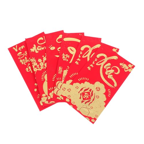 PLAFOPE 36 Stück Teiliges Lunar Year Rote Umschläge Vietnamesische Frühlingsfest Geldumschläge Stabile Papierqualität Vielseitig für Familienfeiern Hochzeiten Firmenveranstaltungen PLAFOPE 36 Stück Teiliges Lunar Year Rote Umschläge Vietnamesische Frühlingsfest Geldumschläge Stabile Papierqualität Vielseitig für Familienfeiern Hochzeiten Firmenveranstaltungen von PLAFOPE