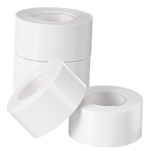 PLAFOPE 4 Rollen Thermoetiketten Selbstklebend Thermopapier Aufkleber für Barcode Versand Lager Büro mit Starker Haftung und Klarer Druckqualität von PLAFOPE