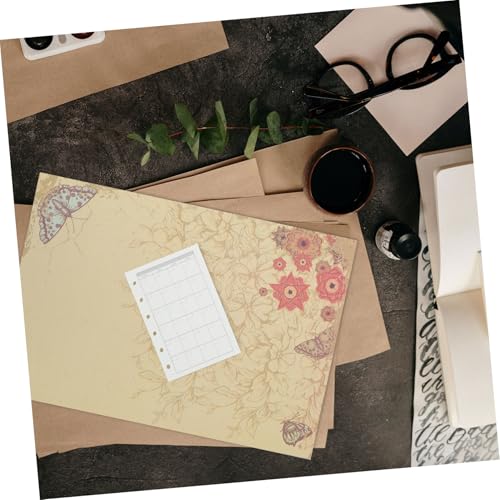 PLAFOPE 4 Stück Mini Binder Paper Notebooks Transparent Umschlag Abnehmbar Ringbuch Schüler Zubehör Liniert Tagebuch Wochenplan Journal PLAFOPE 4 Stück Mini Binder Paper Notebooks Transparent Umschlag Abnehmbar Ringbuch Schüler Zubehör Liniert Tagebuch Wochenplan Journal von PLAFOPE