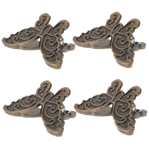 PLAFOPE 4 Stück Teiliges Kleine Clips Butterfly-design Kreative Büroklammern für Dokumente Fotos und Notizen Sichere Aufbewahrung Stilvolle Klemmbinder PLAFOPE 4 Stück Teiliges Kleine Clips Butterfly-design Kreative Büroklammern für Dokumente Fotos und Notizen Sichere Aufbewahrung Stilvolle Klemmbinder von PLAFOPE
