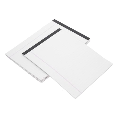 PLAFOPE 4 Stück Teiliges Legal Pad Breit Liniert mit Glattem Dickem Papier und Stabiler Kartonrückseite Leicht Abreißbare Notizblöcke für Schule Büro Präzises Schreiben und Zeichnen PLAFOPE 4 Stück Teiliges Legal Pad Breit Liniert mit Glattem Dickem Papier und Stabiler Kartonrückseite Leicht Abreißbare Notizblöcke für Schule Büro Präzises Schreiben und Zeichnen von PLAFOPE