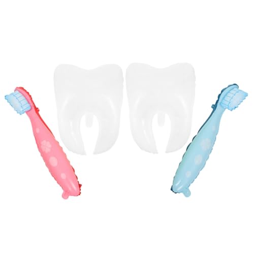 PLAFOPE 4 Stück Teiliges Party ballons Große Mund Zahnbürstenform für Kindergeburtstag Shower Zahnpflege Feier Dekoration Leicht Aufzublasen Auffällige Farben PLAFOPE 4 Stück Teiliges Party ballons Große Mund Zahnbürstenform für Kindergeburtstag Shower Zahnpflege Feier Dekoration Leicht Aufzublasen Auffällige Farben von PLAFOPE
