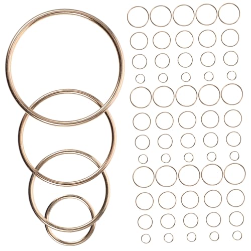 PLAFOPE 40 Stück Teiliges Goldfarbene Stabile O Ringe Innendurchmesser Vielseitige DIY Haken und Schnallen für Schlüsselanhänger Gürtel Taschen Rucksäcke Hundehalsbänder PLAFOPE 40 Stück Teiliges Goldfarbene Stabile O Ringe Innendurchmesser Vielseitige DIY Haken und Schnallen für Schlüsselanhänger Gürtel Taschen Rucksäcke Hundehalsbänder von PLAFOPE
