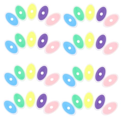 PLAFOPE 40 Stück Teiliges Radierbarer Silikon radiergummis für Gelstifte Oval Geformt Gemischt Blau Violett Gelb Grün Handfreundliches Material Leicht und Tragbar für Schule und Büro PLAFOPE 40 Stück Teiliges Radierbarer Silikon radiergummis für Gelstifte Oval Geformt Gemischt Blau Violett Gelb Grün Handfreundliches Material Leicht und Tragbar für Schule und Büro von PLAFOPE