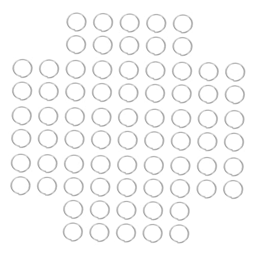 PLAFOPE 400 Stück Edelstahl Sprungringe Silber Robuste Offene Schmuckringe für Diy Schlüsselanhänger Halskettenreparatur Ohrringbasteln Vielseitig Rostfrei Sichere Glatte Kanten PLAFOPE 400 Stück Edelstahl Sprungringe Silber Robuste Offene Schmuckringe für Diy Schlüsselanhänger Halskettenreparatur Ohrringbasteln Vielseitig Rostfrei Sichere Glatte Kanten von PLAFOPE