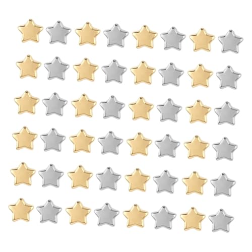PLAFOPE 400 Stück Kunststoff Stern Spacer Perlen Sternform Abstandsperlen mit Großem Loch für DIY Schmuckherstellung Armband Halskette Ohrring Anhänger Zubehör PLAFOPE 400 Stück Kunststoff Stern Spacer Perlen Sternform Abstandsperlen mit Großem Loch für DIY Schmuckherstellung Armband Halskette Ohrring Anhänger Zubehör von PLAFOPE