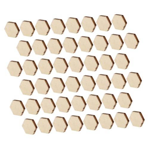 PLAFOPE 400 Stück Sechseckige Holzscheiben Naturbelassen für DIY Basteln Leichte Holzornamente Tragbare Holzformen für Heimdekoration Reiseaccessoires und Fotohintergründe PLAFOPE 400 Stück Sechseckige Holzscheiben Naturbelassen für DIY Basteln Leichte Holzornamente Tragbare Holzformen für Heimdekoration Reiseaccessoires und Fotohintergründe von PLAFOPE