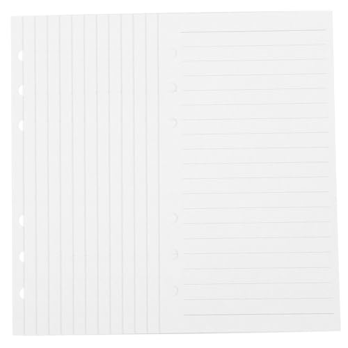 PLAFOPE 45 Blatt Nachfüllpapier Liniert Ringbuch Einlagen Planner Refill Paper Schreibpapier für Notizbuch Binder Organizer ohne Durchbluten PLAFOPE 45 Blatt Nachfüllpapier Liniert Ringbuch Einlagen Planner Refill Paper Schreibpapier für Notizbuch Binder Organizer ohne Durchbluten von PLAFOPE