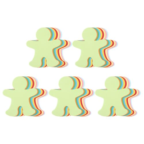 PLAFOPE 45 Stück Teiliges Buntes DIY papierausschnitt Kinderfiguren Dekorative Bastelpapier schulwanddeko für Klassenzimmer Partys und Kreative Projekte von PLAFOPE