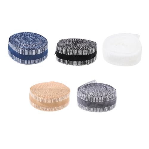 PLAFOPE 5 Rollen Praktisches Selbstklebendes Saumband zum Aufbügeln Waschfestes Hemmband für Hosen Einfache DIY Pflege zum Kürzen und Reparieren von Jeans und Stoffhosen von PLAFOPE
