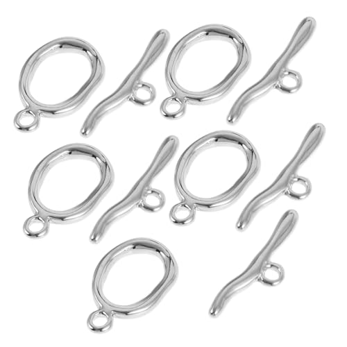 PLAFOPE 5 Sätze Ot Verschlüsse Kupfer Goldplattiert Schmuck Verbinder DIY Kettenverschluss für Halskette Armband Fußkettchen Schmuckherstellung Zubehör von PLAFOPE